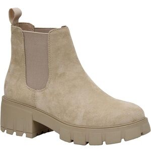Women's Tan Chelsea Ankle Boots